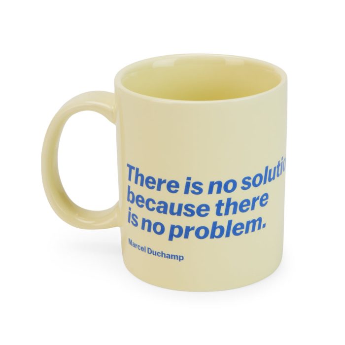 Artist Quote Ceramic Mug – Marcel Duchamp