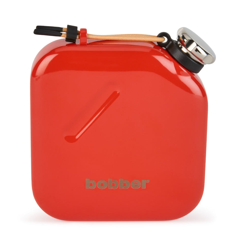 Bobber Insulated Hip Flask – Cayenne Red