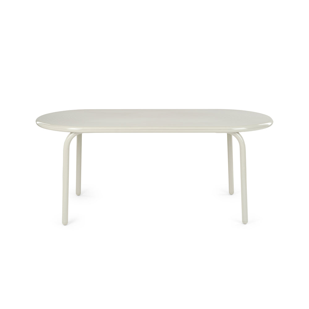 Tom Dixon Groove Obround Outdoor Table – Putty