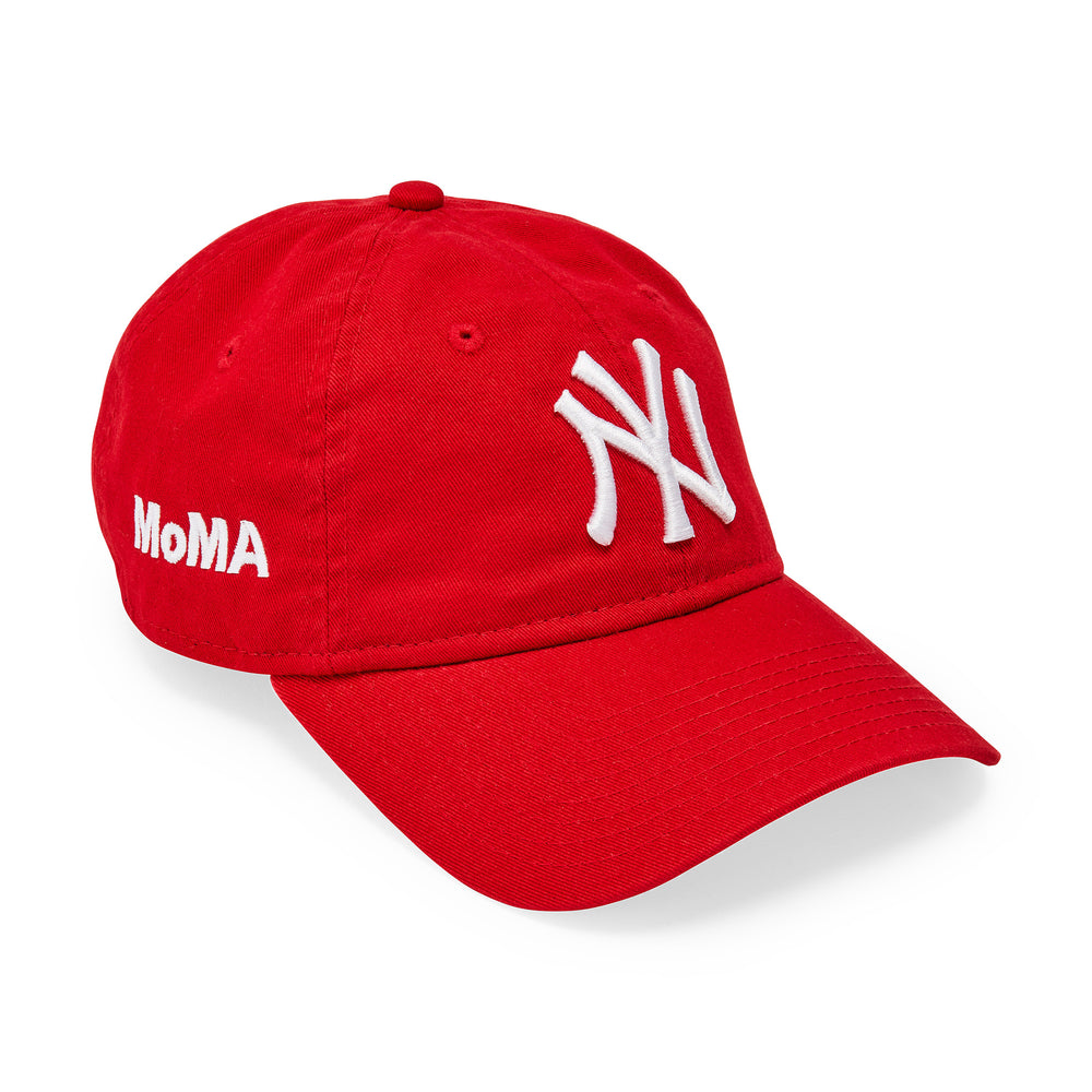 MoMA NY Yankees Adjustable Baseball Cap – Scarlet