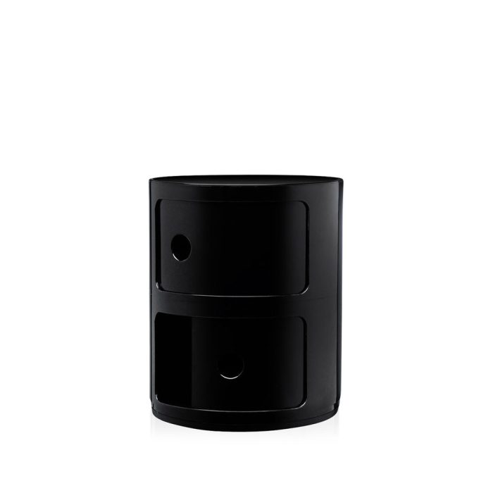 Kartell Componibili 2 Tier Storage – Black