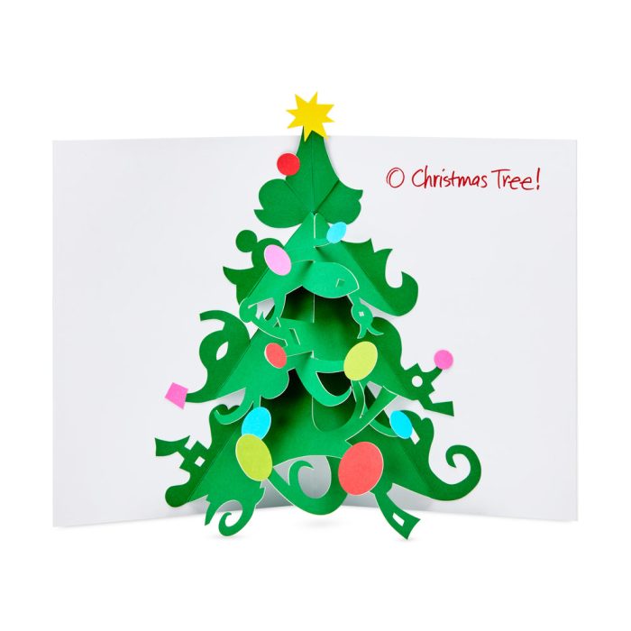 O’ Christmas Tree Holiday Pop-Up Cards – Set of 8