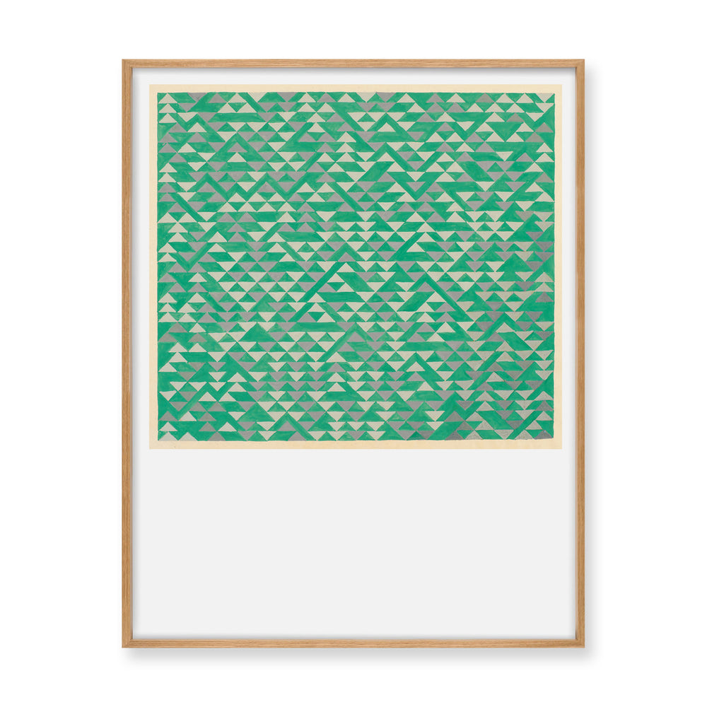 Anni Albers Study for Triadic II Framed Poster
