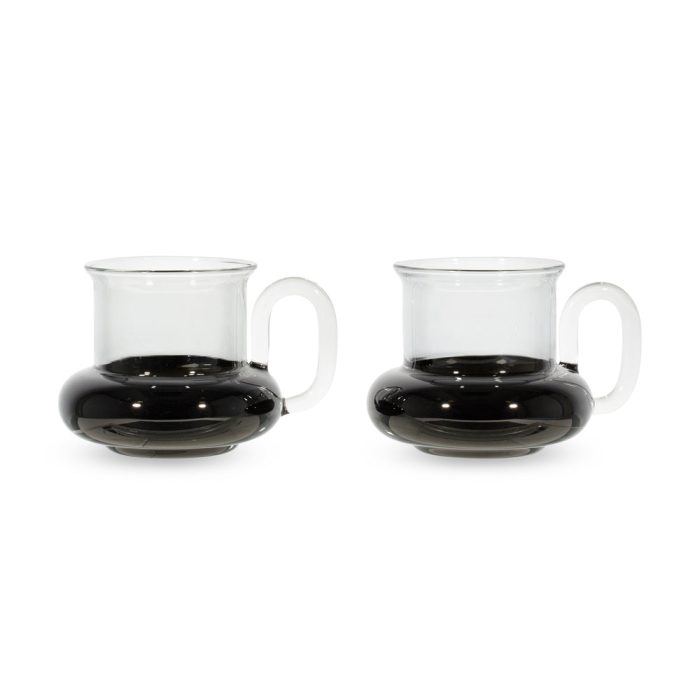 Tom Dixon Bump Glass Mugs – Set of 2