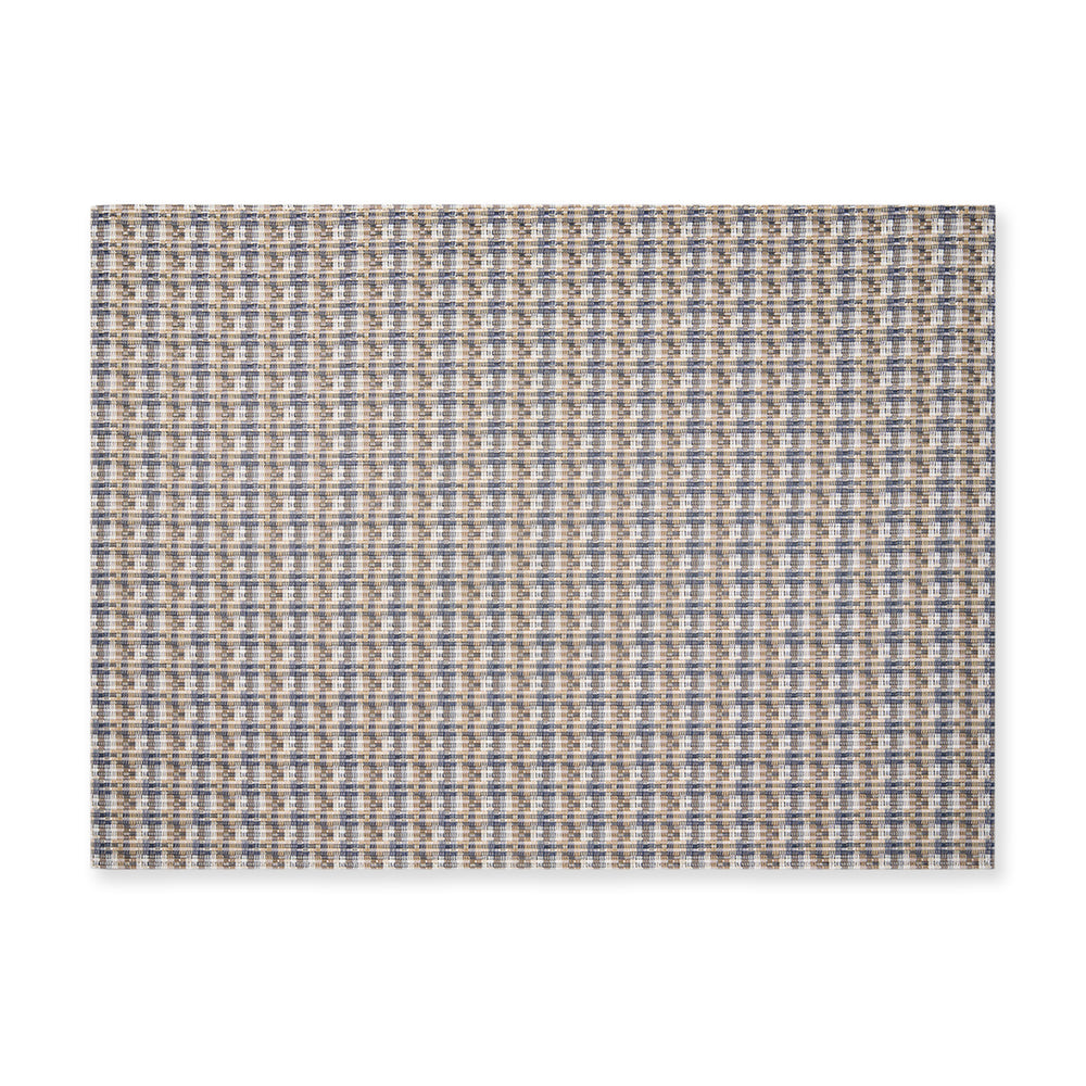 Chilewich Fable Floor Mat in Repurposed Fabric – Coast