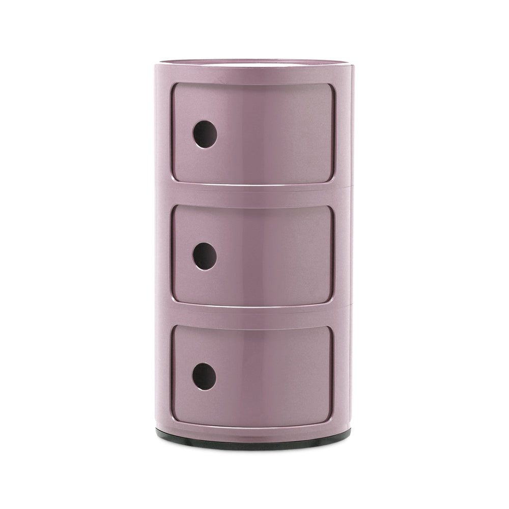 Kartell Componibili 3-Tier Storage – Mauve