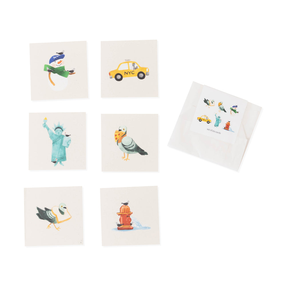 NYC Mini Gift Cards – Set of 6