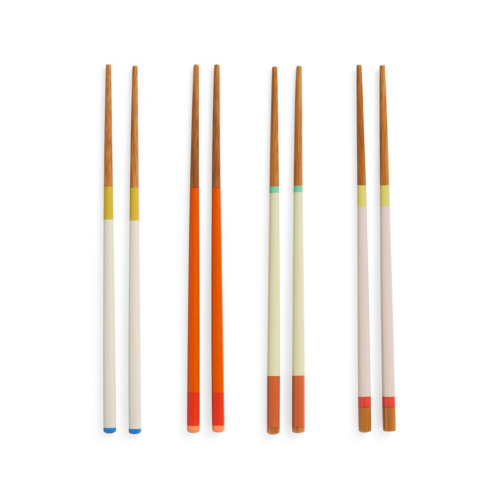 HAY Color Sticks Chopsticks – Set of 4 – Bright