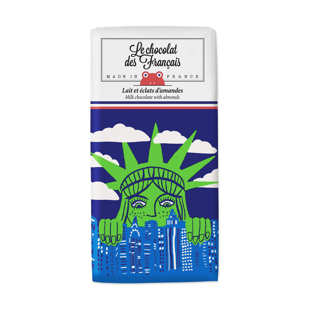 Le chocolat des Français Chocolate Bar – Statue of Liberty