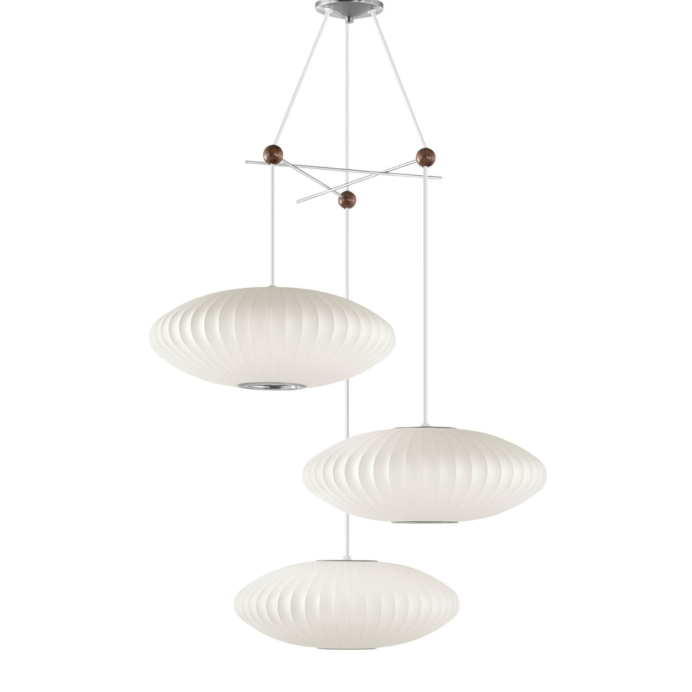 Nelson Triple Bubble Lamp Fixture from Herman Miller