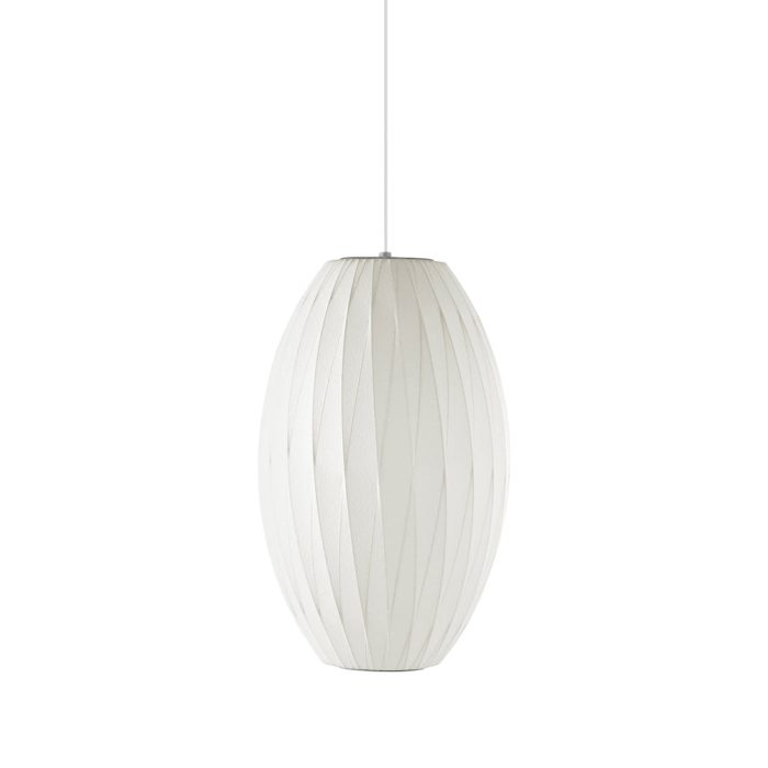 Nelson Crisscross Cigar Bubble Pendant from Herman Miller