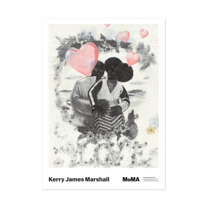 Kerry James Marshall: Study for Vignette Poster