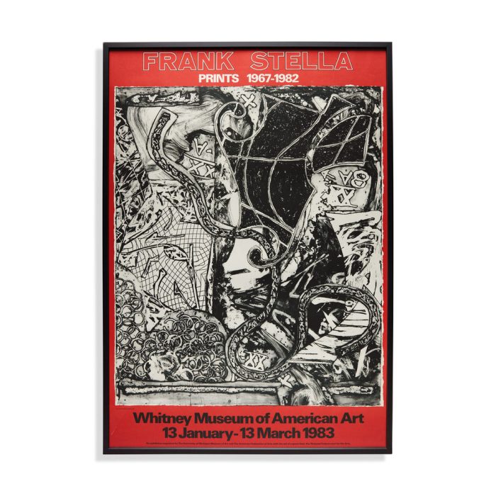 Frank Stella Prints 1967-1982 Framed Poster