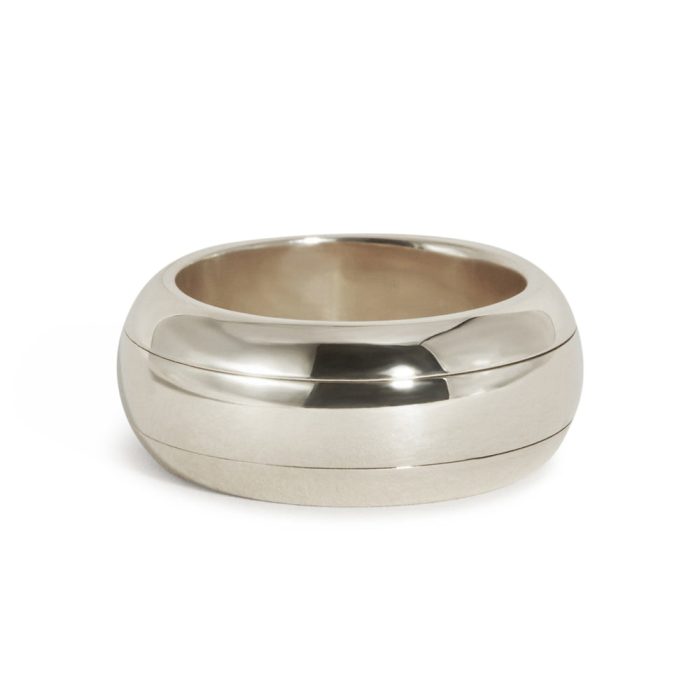 Pivot Ring II – Sterling Silver