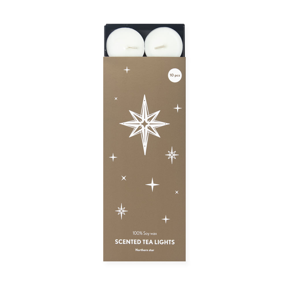 Scented Tea Light Candles – Set of 4 – Multi