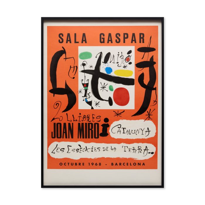 Joan Miró Les Essències de la Terra Framed Poster