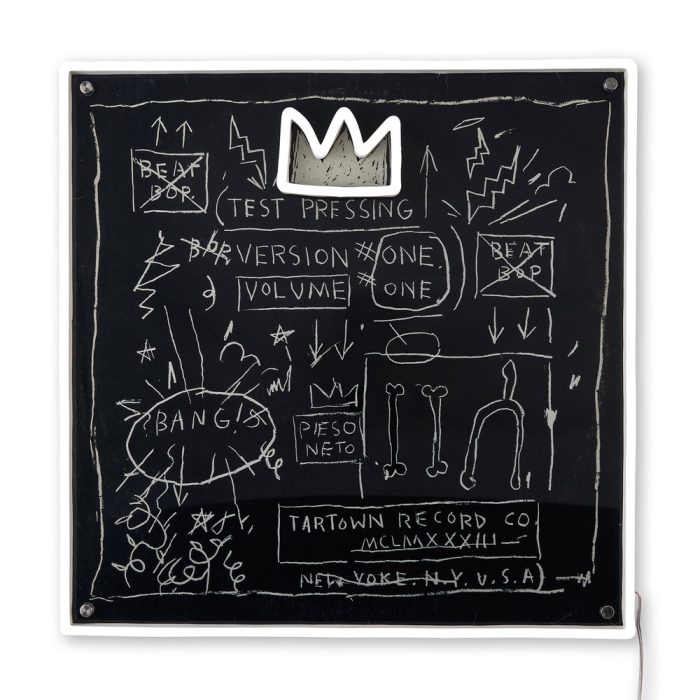 Jean-Michel Basquiat Beat Bop Neon Sign