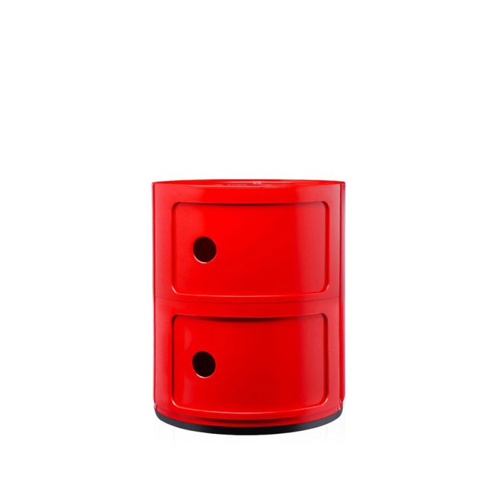 Kartell Componibili 2 Tier Storage – Red