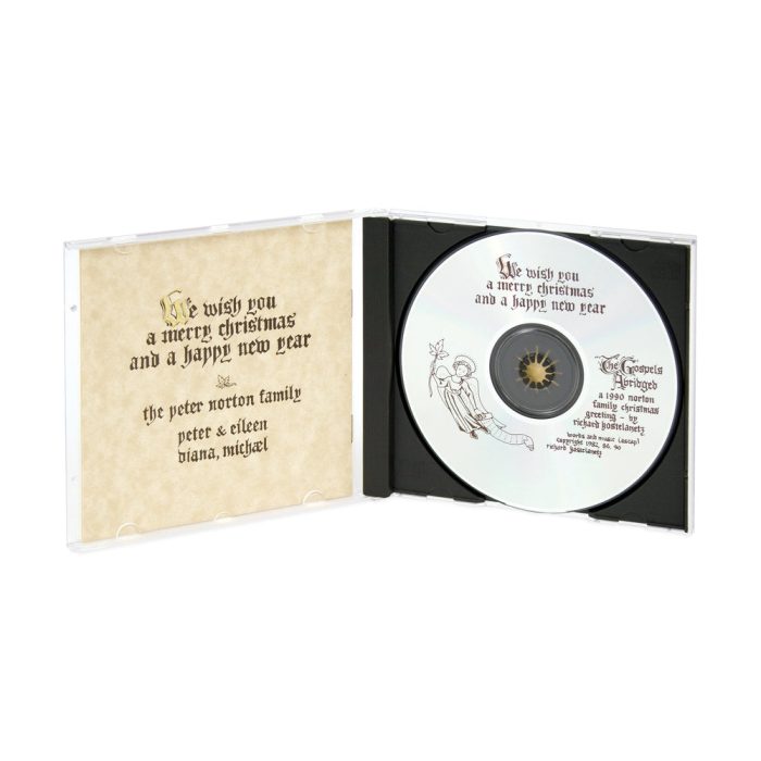 Richard Kostelanetz: The Gospel Abridged (CD)