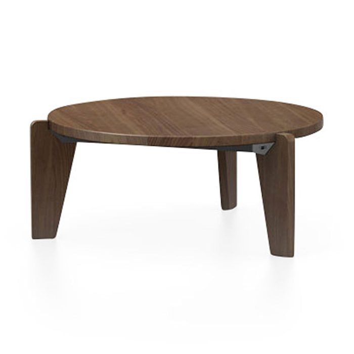 Vitra Guéridon Bas Coffee Table – Walnut