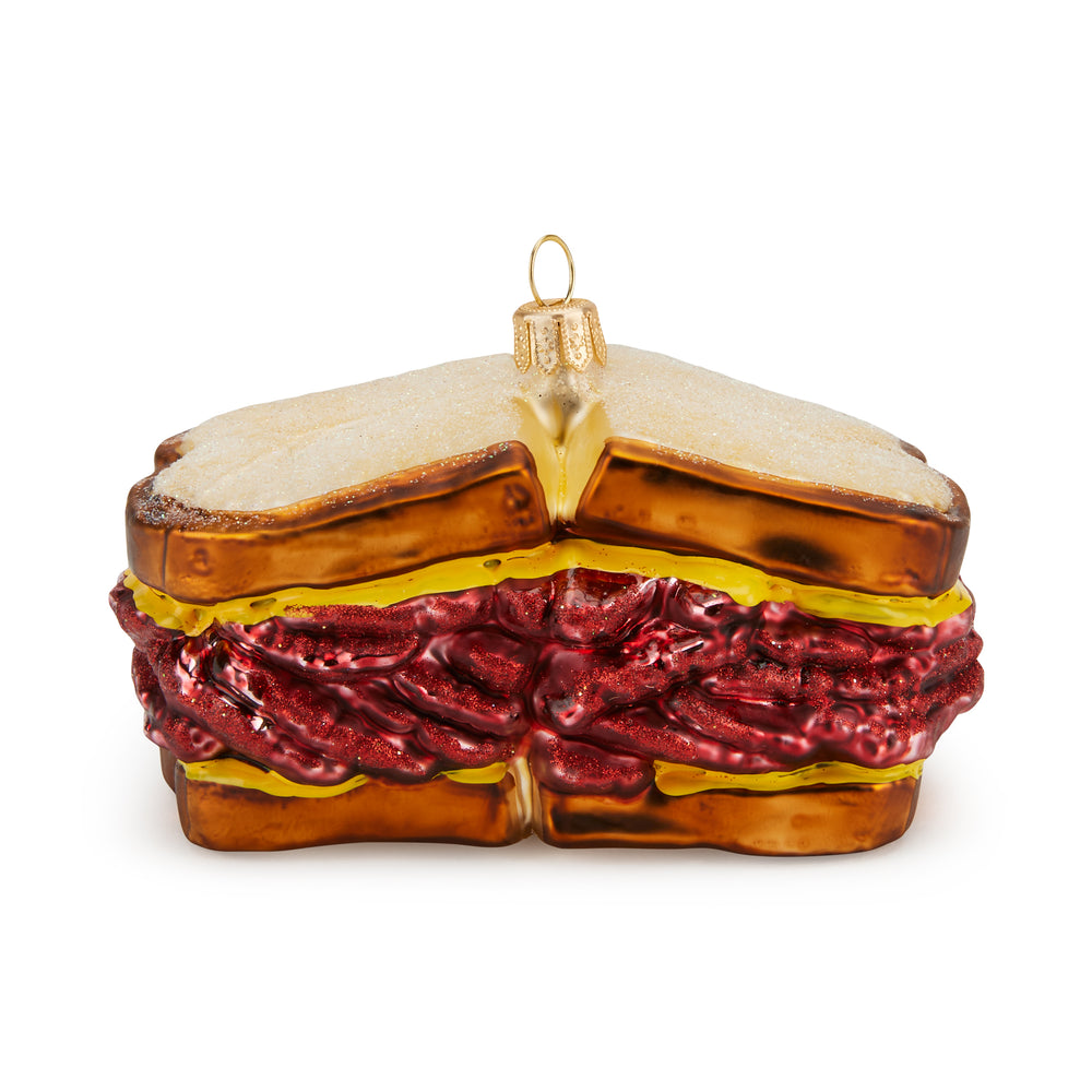 NYC Glass Holiday Ornament – Pastrami