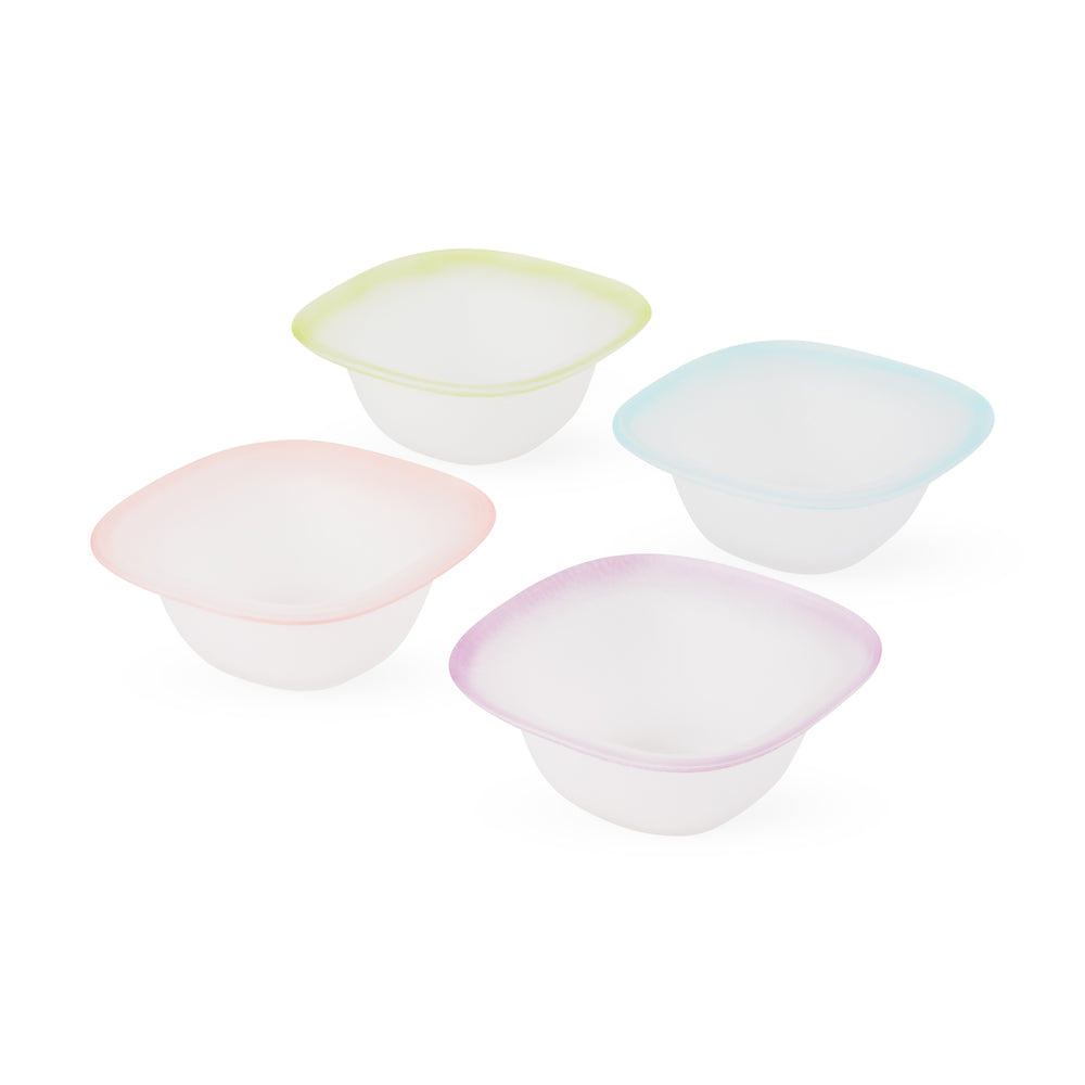 Nubi Glass Dinnerware – Set of 4 – Small Bowl Set of 4