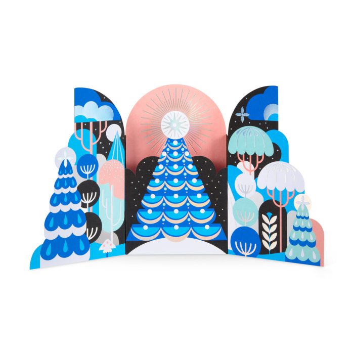 Winter Wonder Holiday Pop-Up Cards – Set of 8