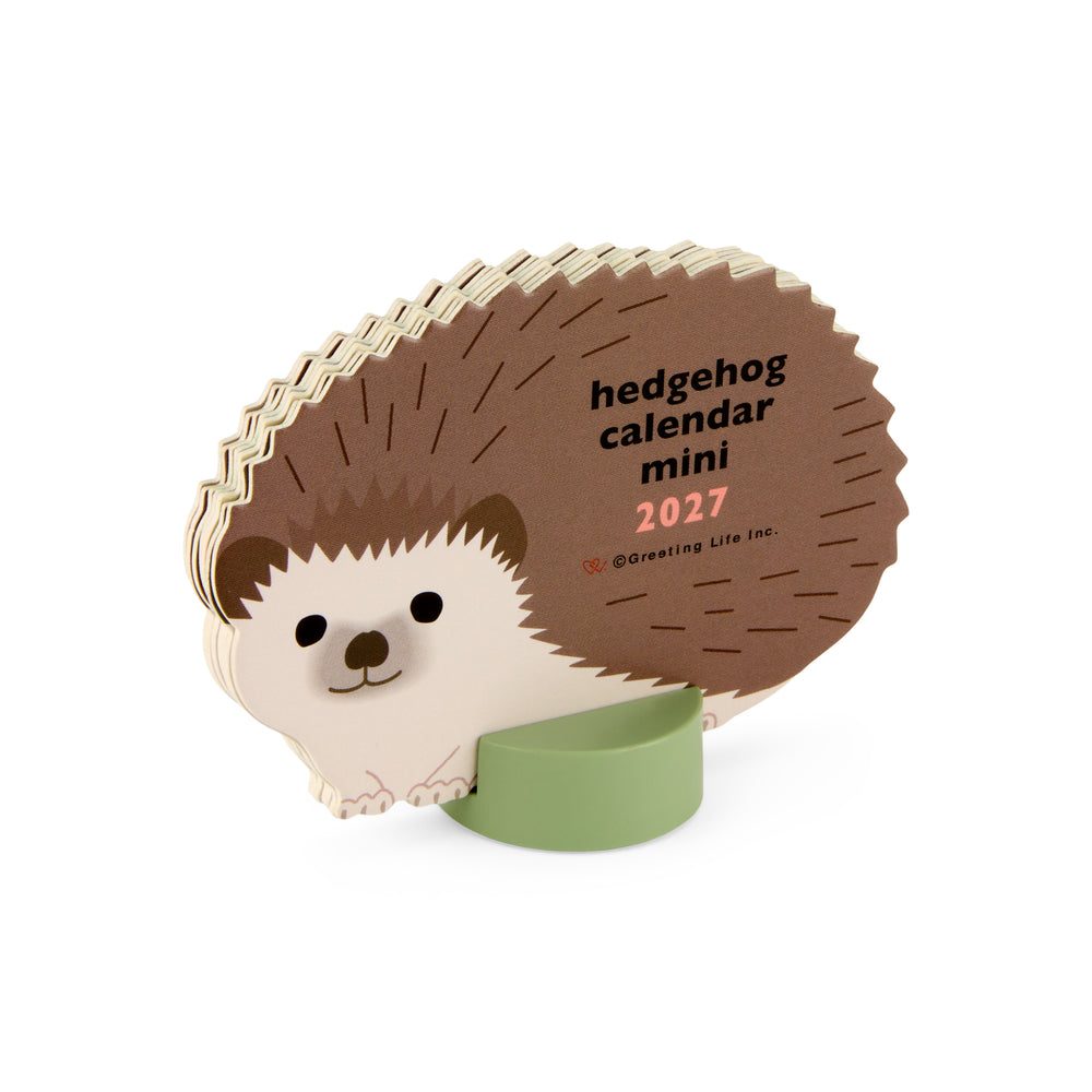 2027 Hedgehog Calendar