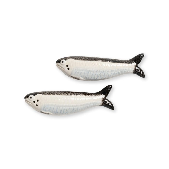 Sardine Salt & Pepper Shakers – Set of 2