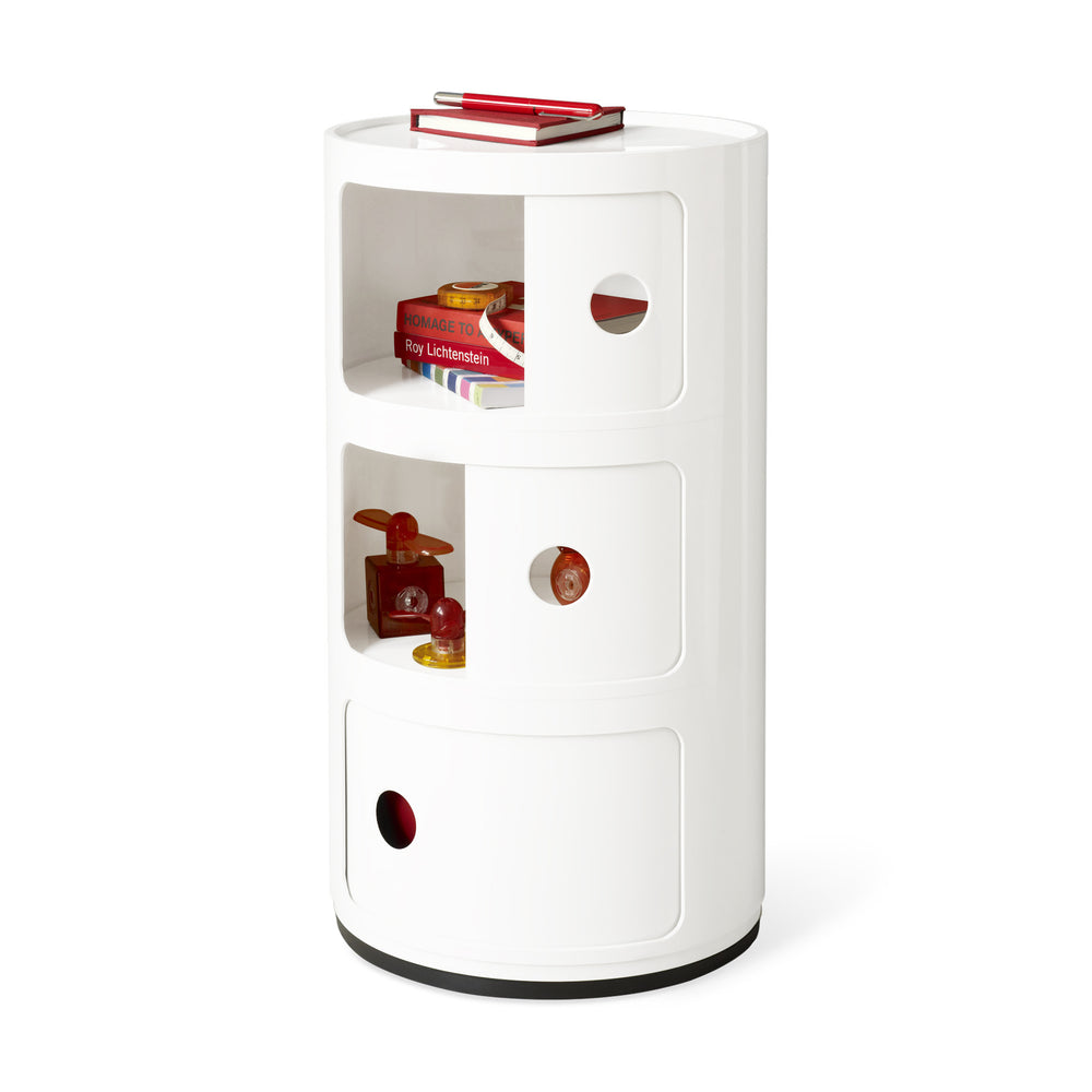Kartell Componibili 3-Tier Storage – White