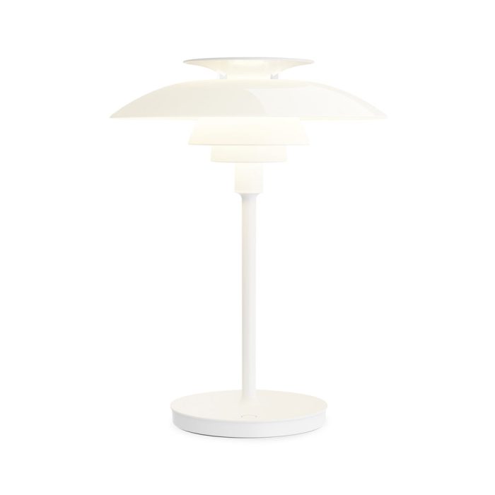 PH 80 Portable Table Lamp – Opal White/ White
