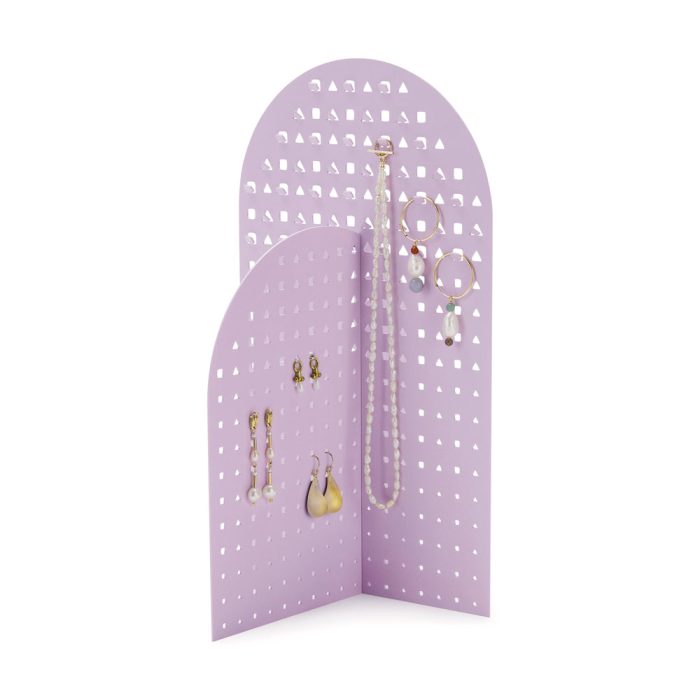 Modern Geometry Jewelry Stand – Lavender