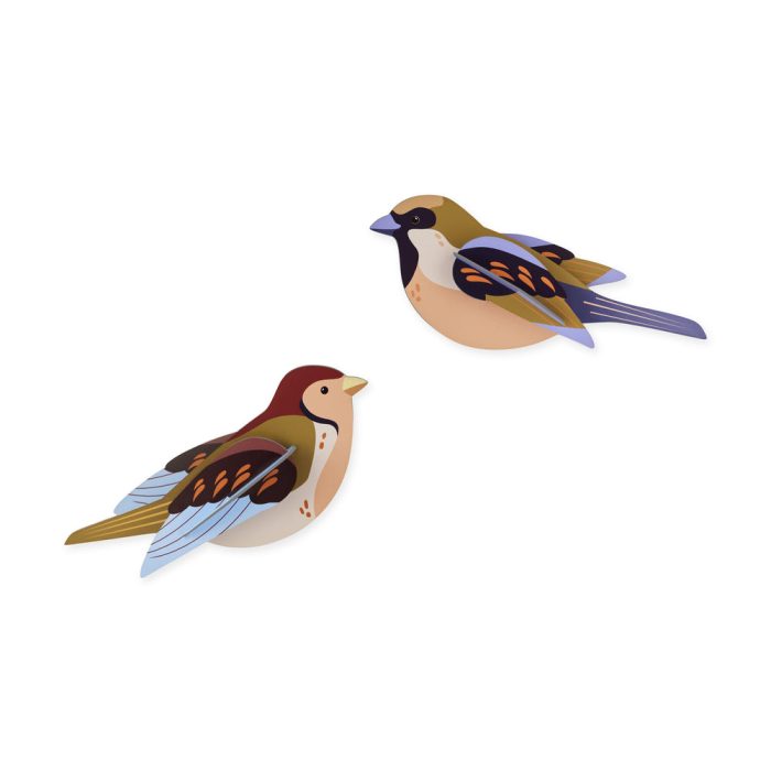 DIY Garden Bird Wall Art Kits – Sparrows