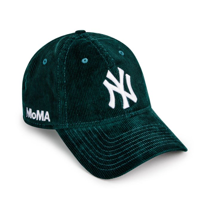 MoMA NY Yankees 9TWENTY Corduroy Adjustable Baseball Cap – Green