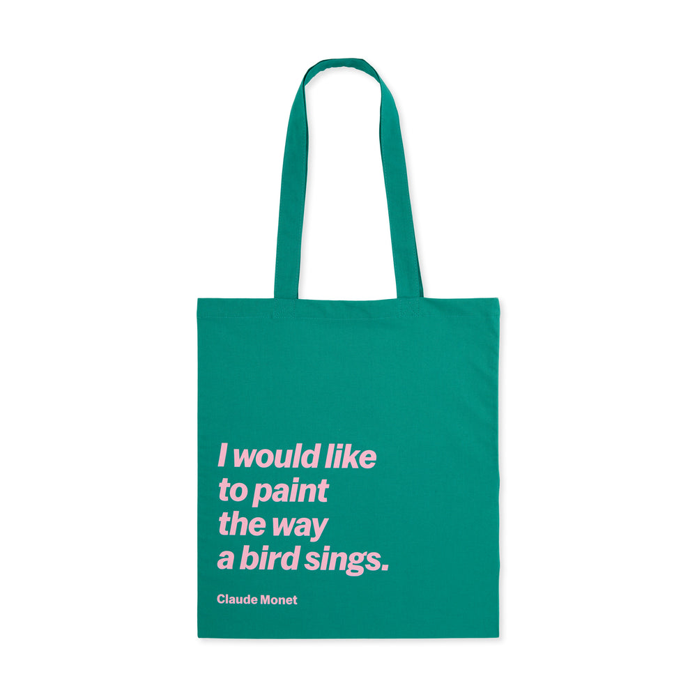 MoMA Artist Quote Totes – Claude Monet