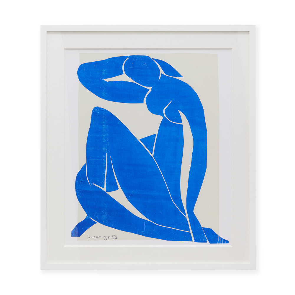 Henri Matisse Blue Nude II Framed Poster