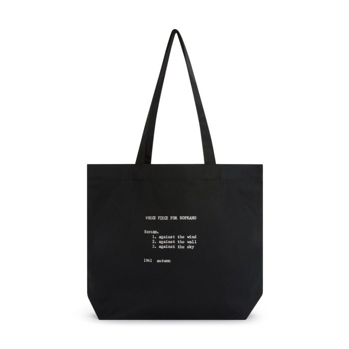 PANGAIA Yoko Ono Voice Piece for Soprano Tote Bag