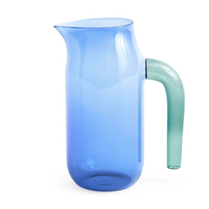 HAY Glass Jug – Blue