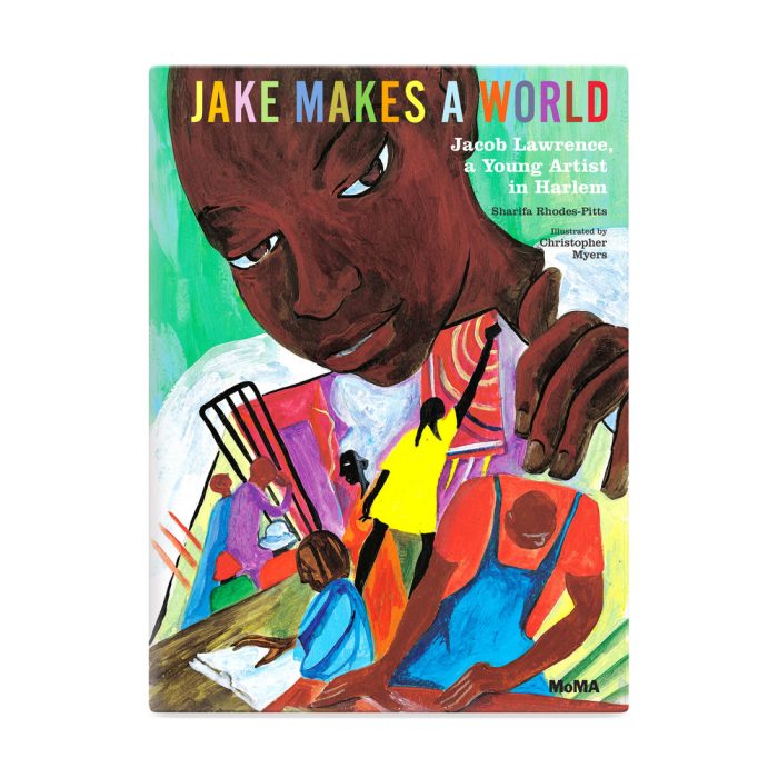 Jake Makes a World: Jacob Lawrence, A Young Artist in Harlem – Hardcover