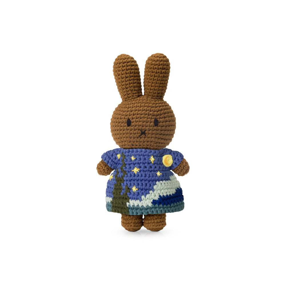 Miffy & Friends Crochet Van Gogh The Starry Night Plush Toy – Melanie
