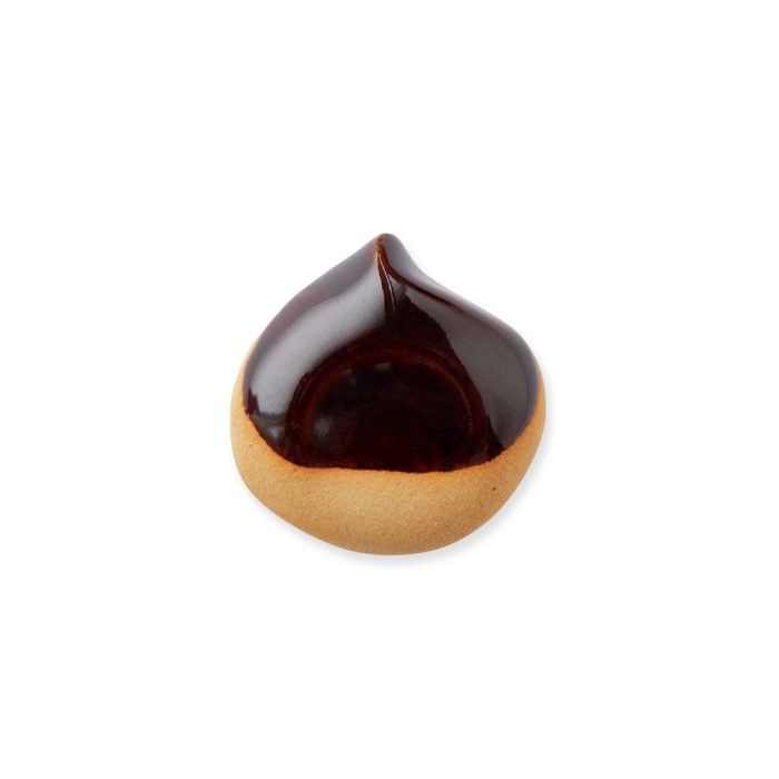Japanese Ceramic Food Chopsticks Rest – Chestnut Bun