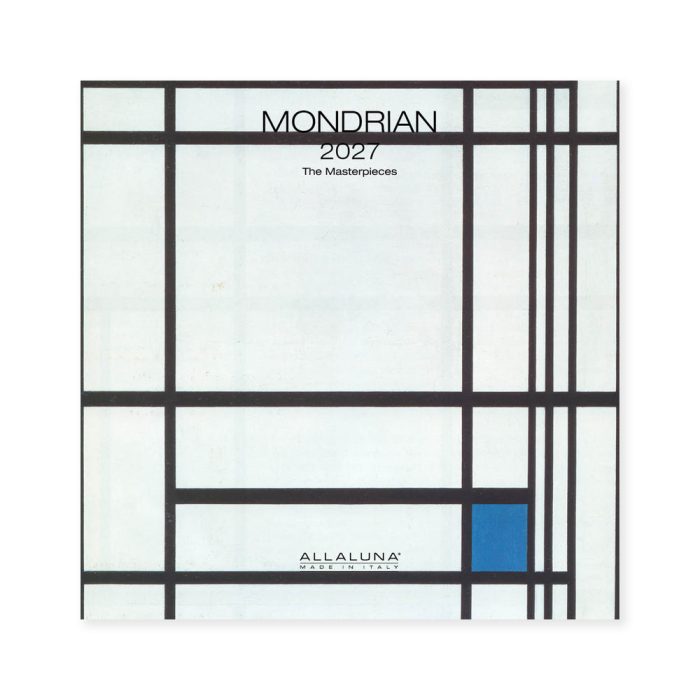 2027 Piet Mondrian Wall Calendar