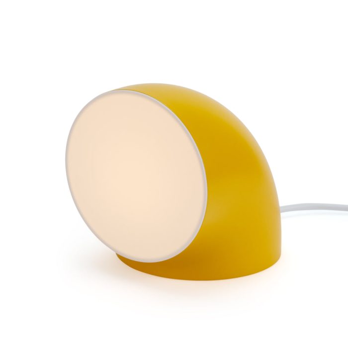 LÀ 3D-Printed Table Lamp – Tangerine Yellow