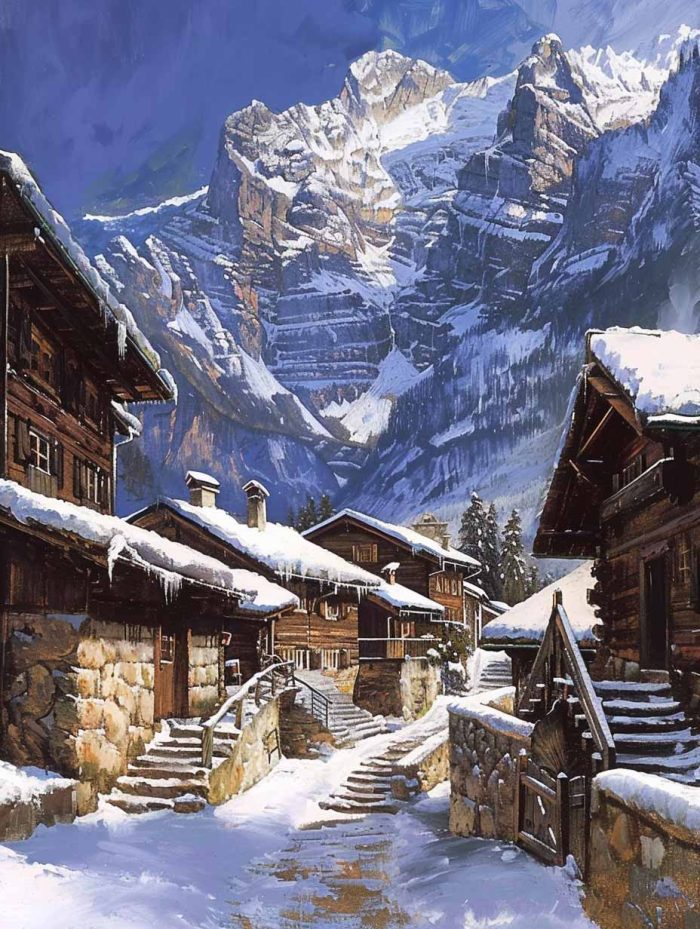 Alpine Winter Village