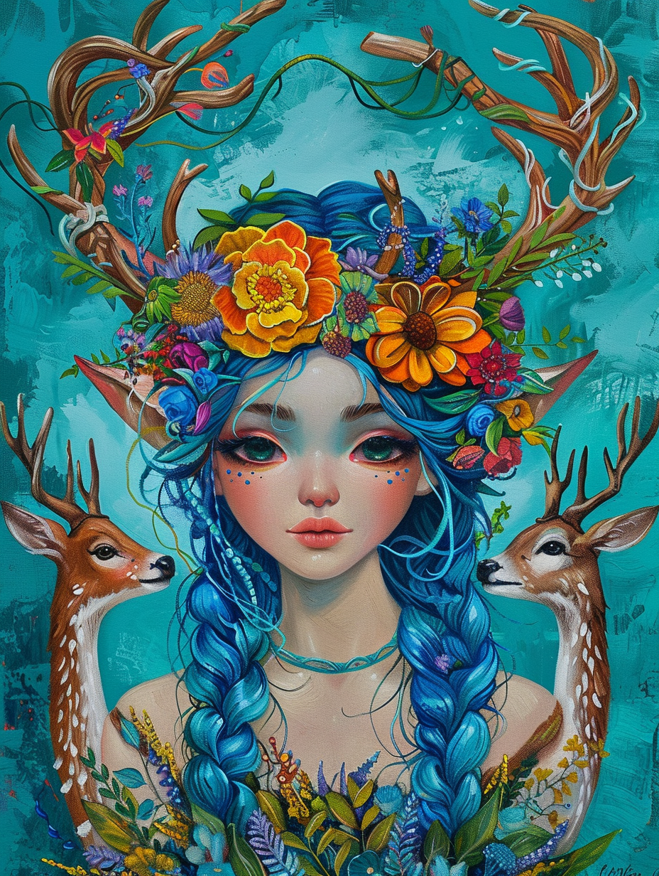 Nature’s Embrace Girl