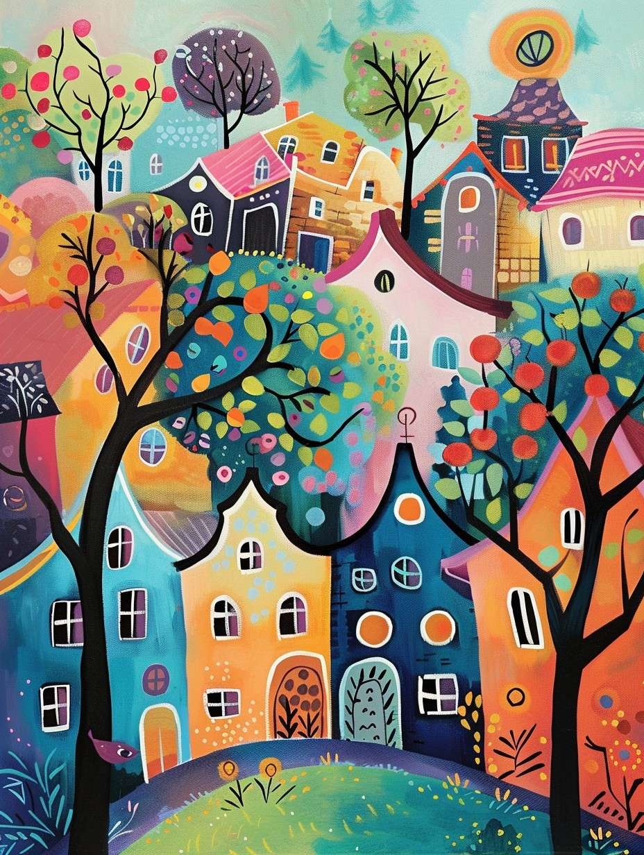 Whimsical Village