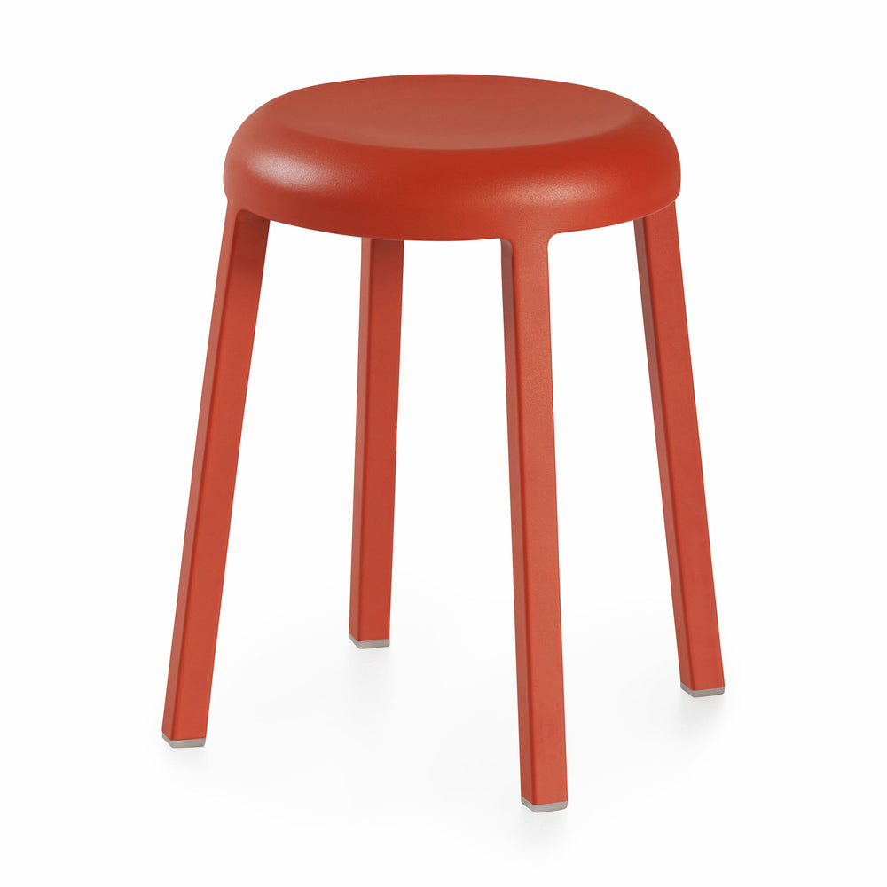 Emeco Za Stool – Coral Orange