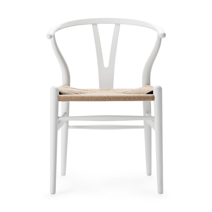 CH24 Wishbone Chair – White