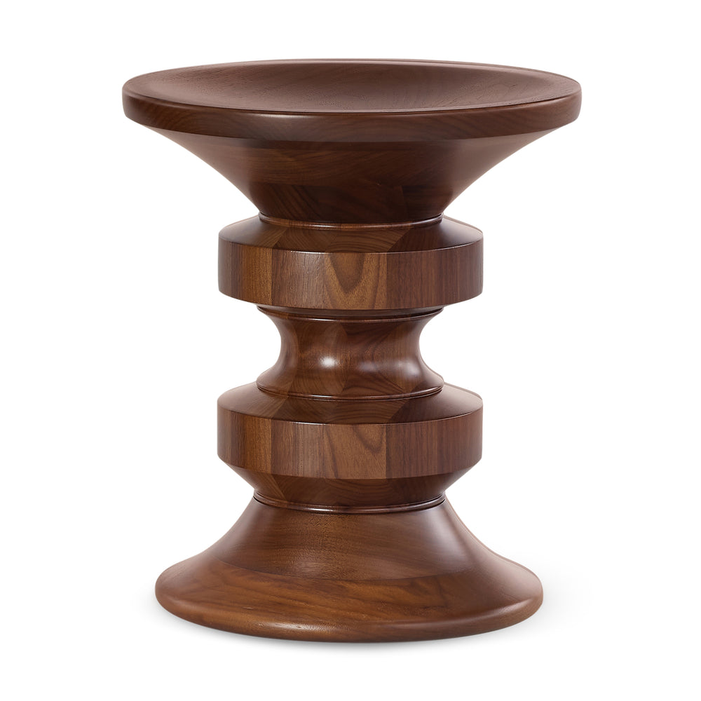 Eames D Stool from Herman Miller – Walnut