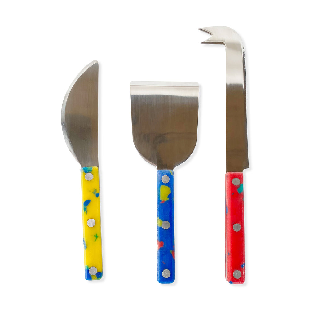 Confetti Cheese Knife Set – Set of 3